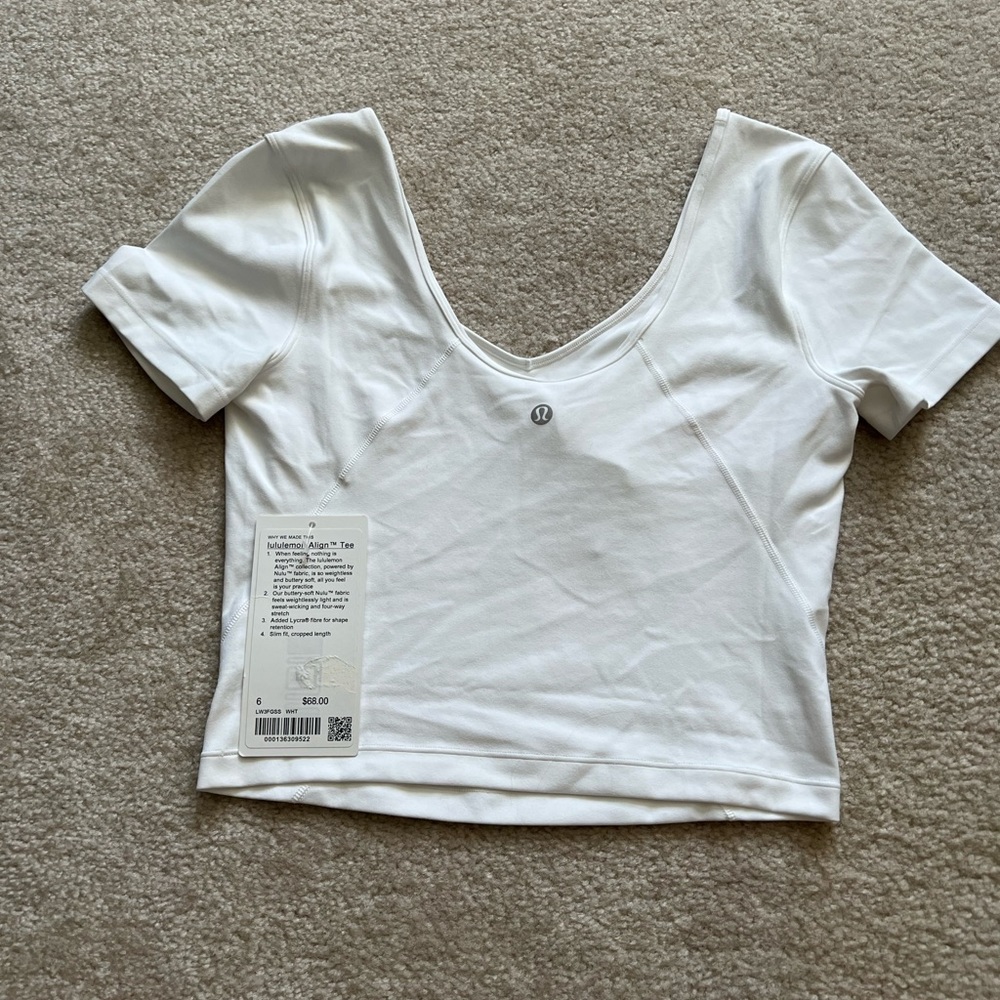 Lulu Lemon align tee